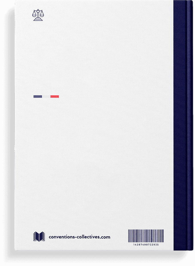 Dos de la couverture de la convention